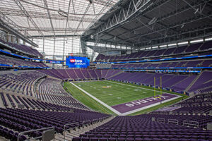 Empty US Bank Stadium