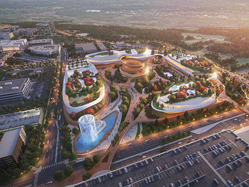 expo 2027 site rendering in bloomington mn