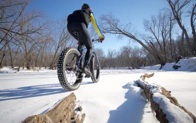 Biking on Bloomington's East Side