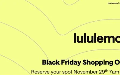 Black Friday Shopping Oasis at lululemon Mall of America