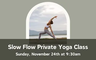 Slow Flow Yoga Class - Fabletics MOA