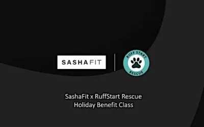 SashaFIT x Ruff Start Rescue Benefit Class