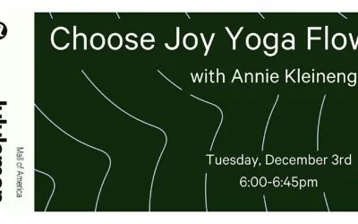 Choose Joy Yoga Flow with Annie Kleinenga