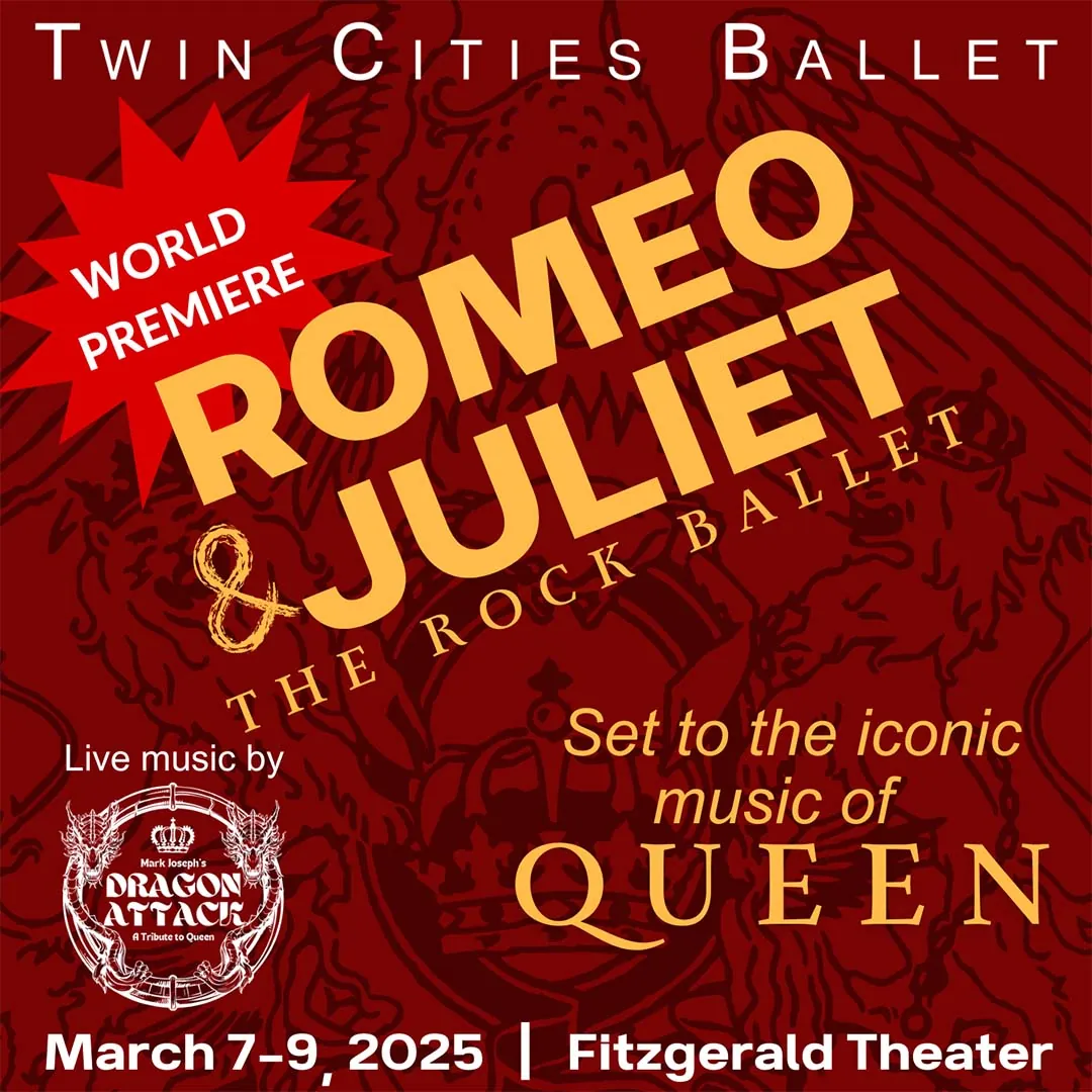 Romeo and Juliet: The Rock Ballet. Set to the iconic music of Queen.