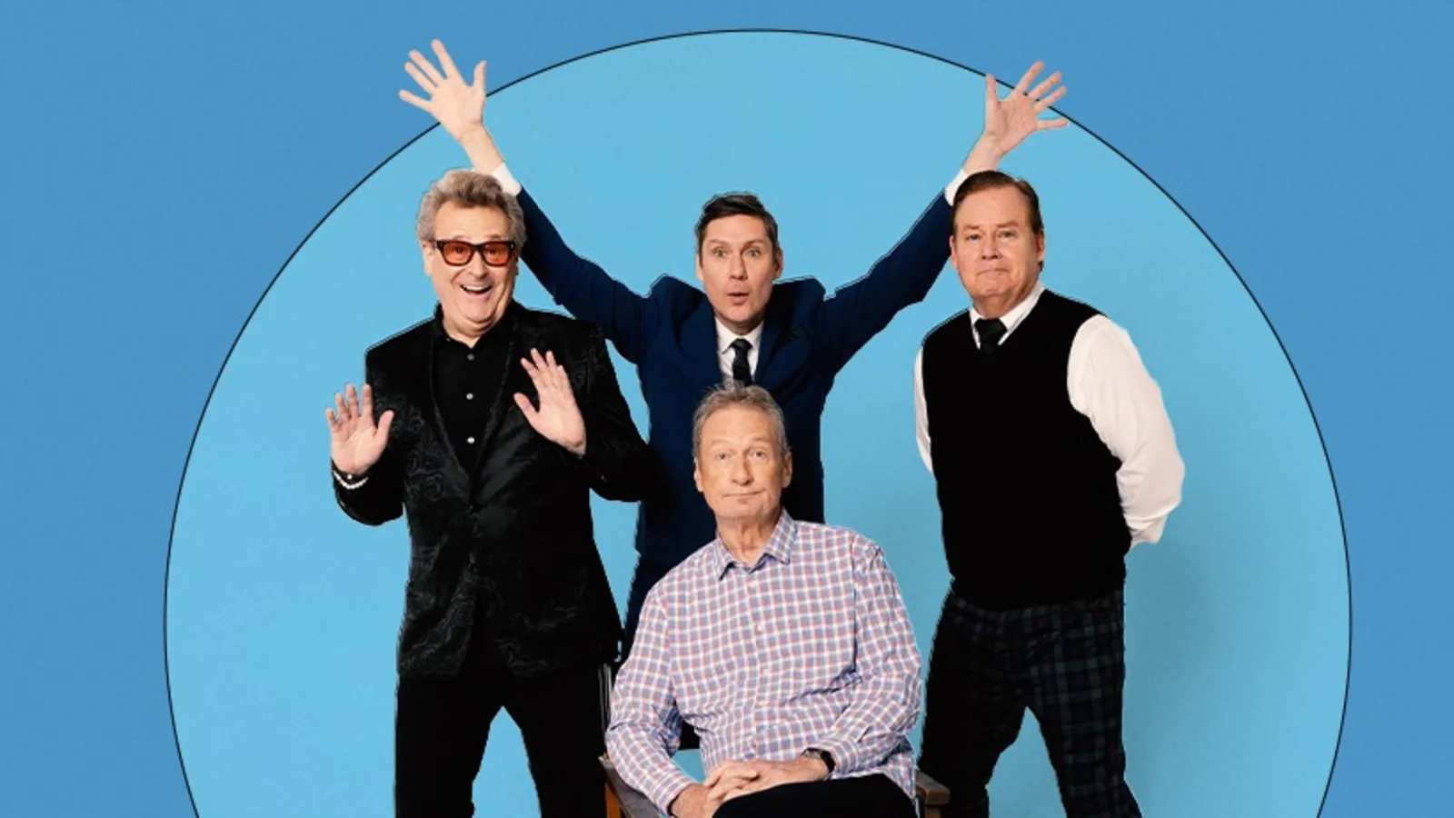 Cast members of Whose Live Anyway